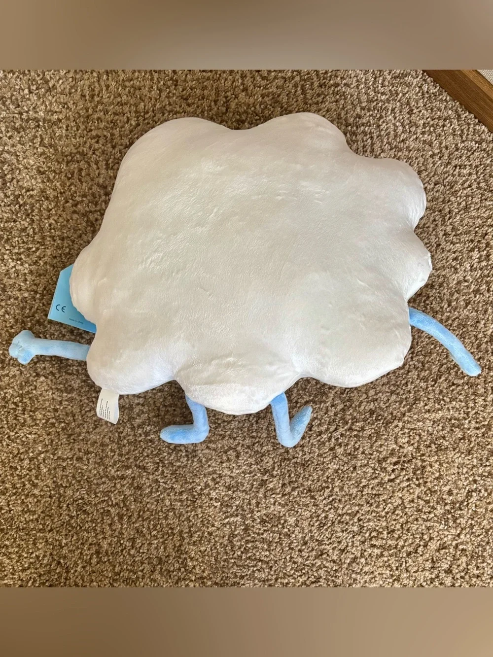 13” Happy Clouds Plush Cloud
